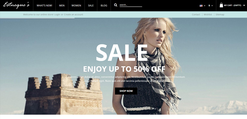 Home page