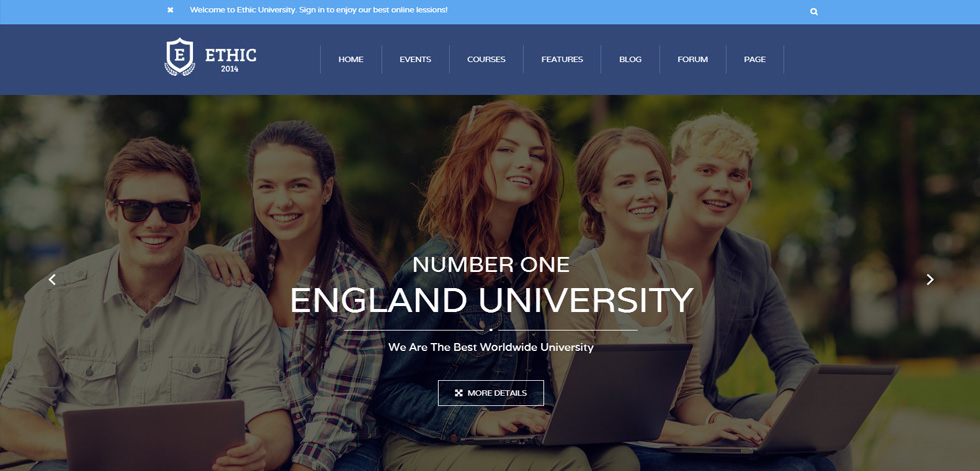 Home page