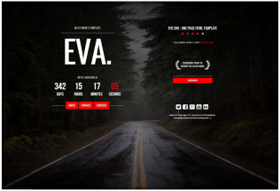 EVA. – Premium Responsive Coming Soon HTML5 Template