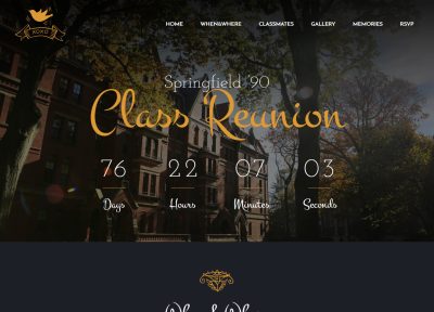 Best WordPress Class Reunion Themes 2016