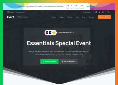 35+ Best Events WordPress Themes 2021