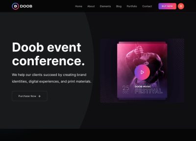 20+ Best Events HTML5 Templates 2021