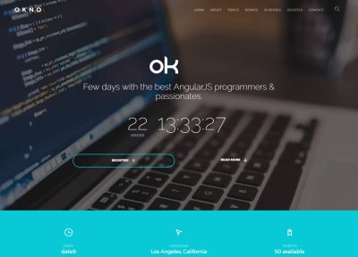 4 Best Responsive Drupal Events Theme 2017