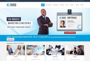 Eventus – Premium Responsive Event Joomla Template