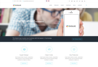 Evolve – Premium Responsive Multi-Purpose Joomla Template