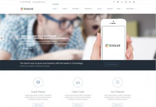 Evolve – Premium Responsive Multipurpose WordPress Theme