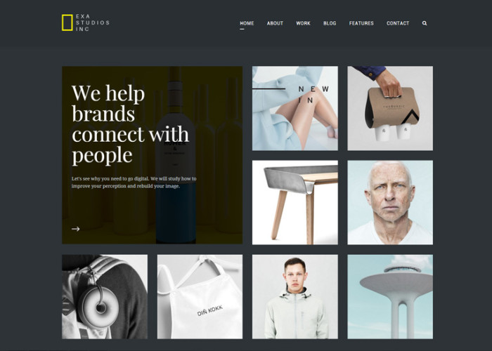 Exa – Premium Responsive Creative Portfolio HTML5 Template