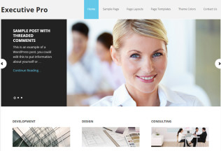 Executive Pro – Premium Responsive WordPress Business Theme