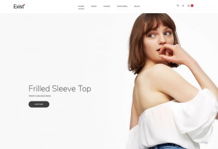 Exist – Premium Responsive Wonderful Fashion HTML5 Template