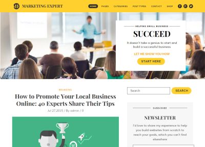 Best Responsive Drupal Marketer Themes 2015
