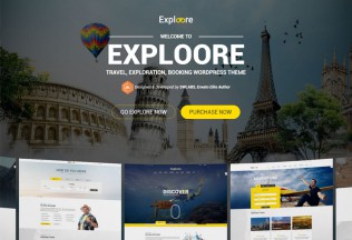 Exploore – Premium Responsive Travel Booking WordPress Theme