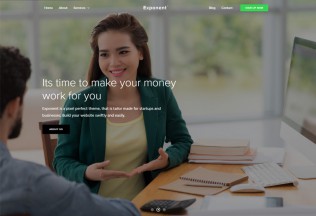Exponent – Premium Responsive Business WordPress Theme