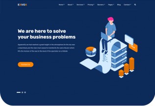 Exvox – Premium Responsive Multipurpose HTML5 Template