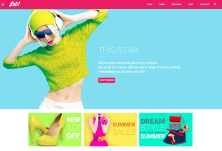 FAB! – Premium Responsive Material Design Ecommerce HTML5 Template