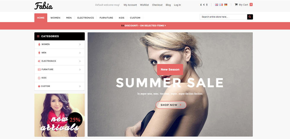 Home page