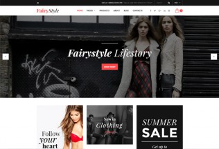 FairyStyle – Premium Responsive Fashion HTML5 Template