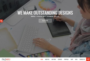 Fajar – Premium Responsive One Page Multipurpose HTML5 Template