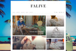 Falive – Premium Responsive Creative & Fashion Blog Drupal Theme