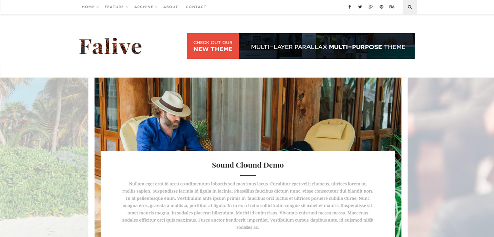 Home page