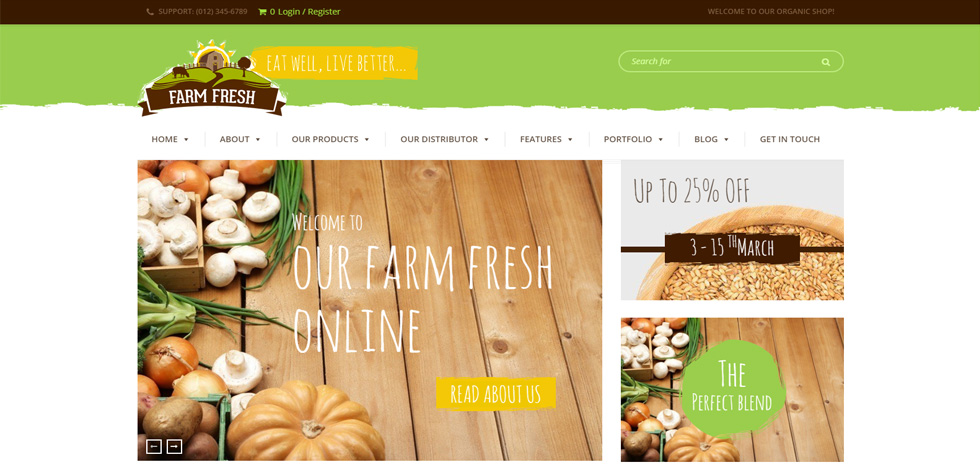 Home page