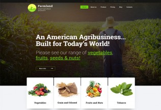 Farmland – Premium Responsive Agriculture and Farming WordPress Theme
