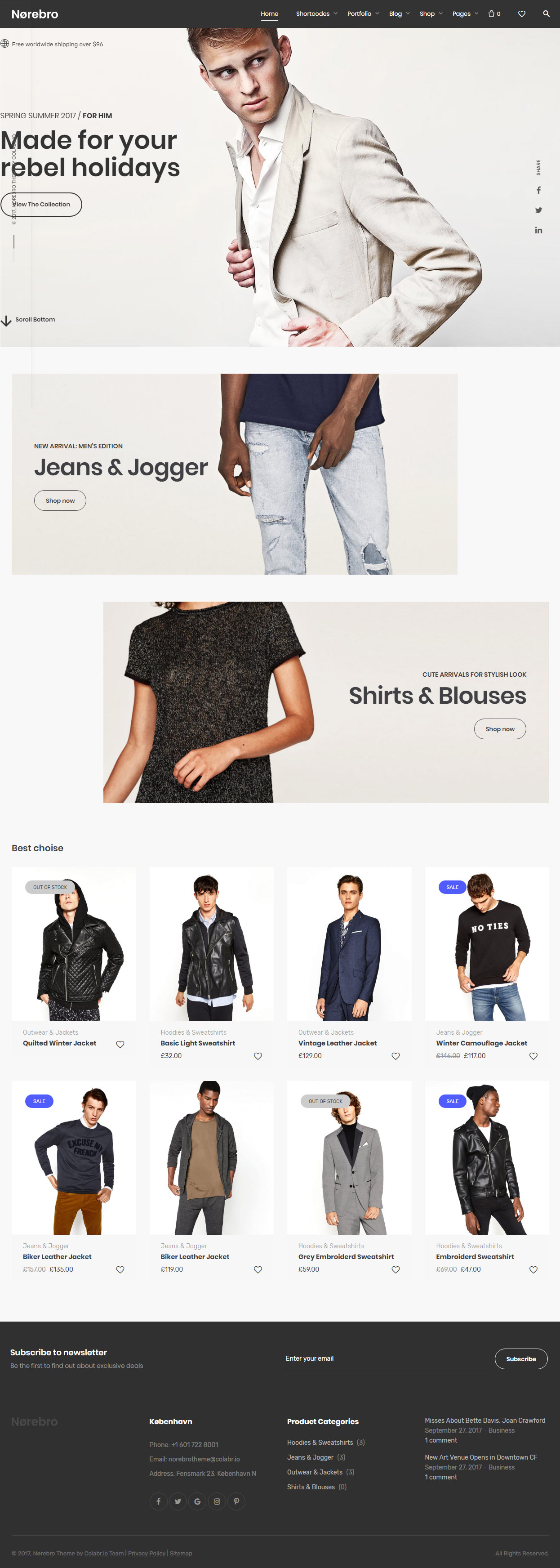 Norebro Woocommerce Themes