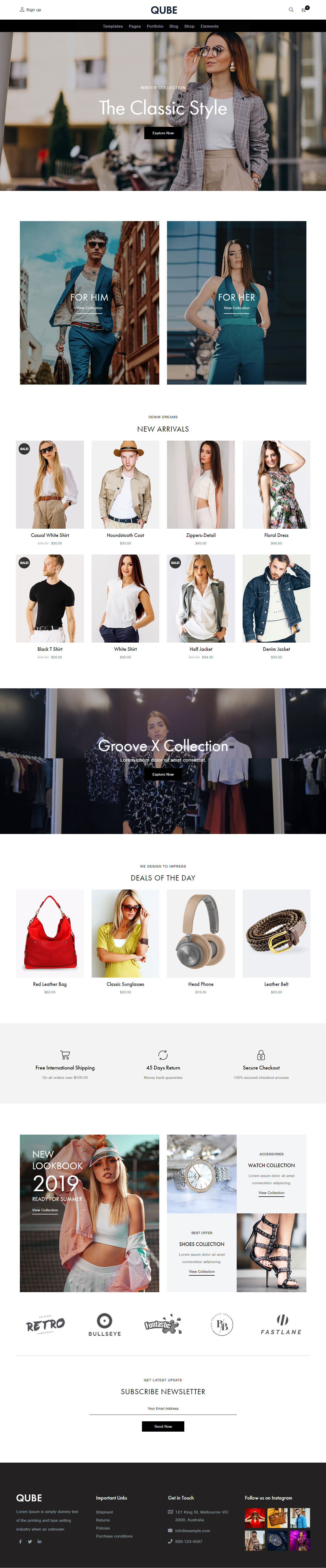 Cube Best Fashion WordPress Themes