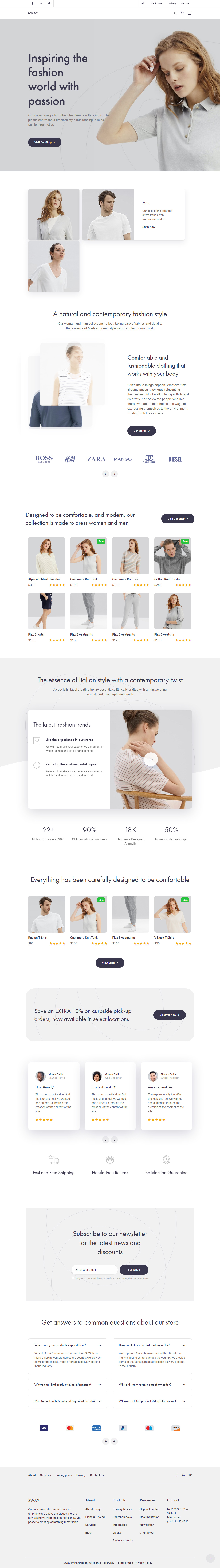 Sway Woocommerce Themes
