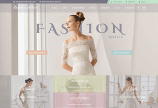 Fashion Atelier – Premium Responsive Wedding Bridal and Groom Shop HTML5 Template