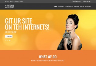 Fat Catz – Premium Responsive Multipurpose HTML5 Template