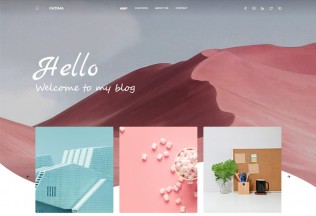 Fatima – Premium Responsive React Gatsby Blog HTML5 Template