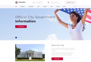 FederalGov – Premium Responsive Government HTML5 Template