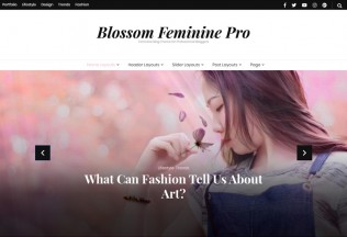 Feminine – Premium Responsive Fashion WordPress Theme