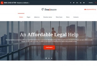 Fenimore – Premium Responisve Law Firm HTML5 Template