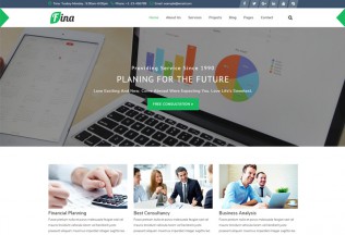 Fina – Premium Responsive Business & Finance HTML5 Template