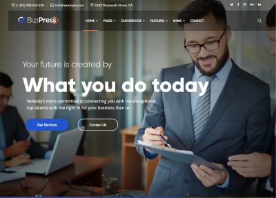 Latest WordPress Accounting Themes 2018