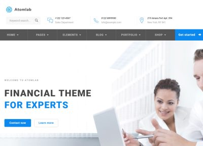 10+ Latest Finance WordPress Themes 2018