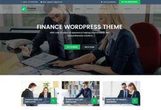 Finance – Premium Responsive Consulting, Accounting WordPress Theme