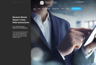 Financial Vision – Premium Resposnive HTML5 Template