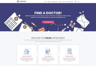 FINDOCTOR – Premium Responsive Doctors Directory HTML5 Template