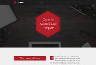 Fireant – Premium Multipurpose One Page Muse Template