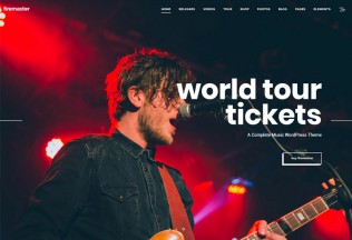 Firemaster – Premium Responsive Creative Music WordPress Theme