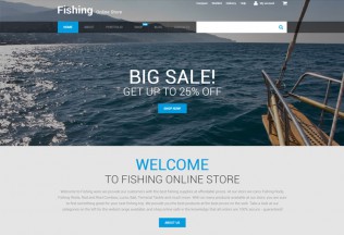 Fishing Online – Premium Responsive WooCommerce Theme
