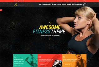 Fitness – Premium Responsive Sport Gym WordPress Theme