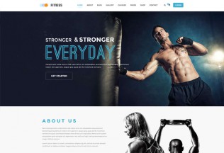 Fitness – Premium Responsive Gym & Yoga WordPress Theme