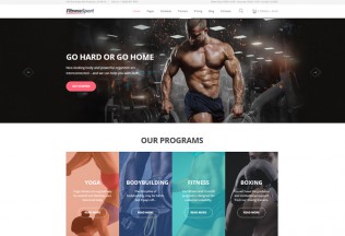 FitnessSport – Premium Responsive HTML5 Template
