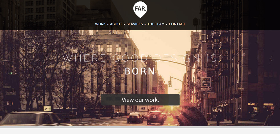 Welcome screen