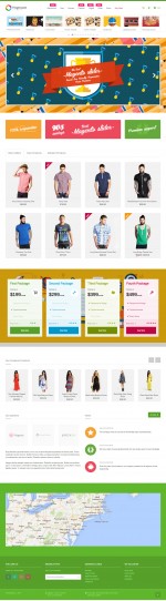 Best Responsive Magento Themes with Flat Design in 2014