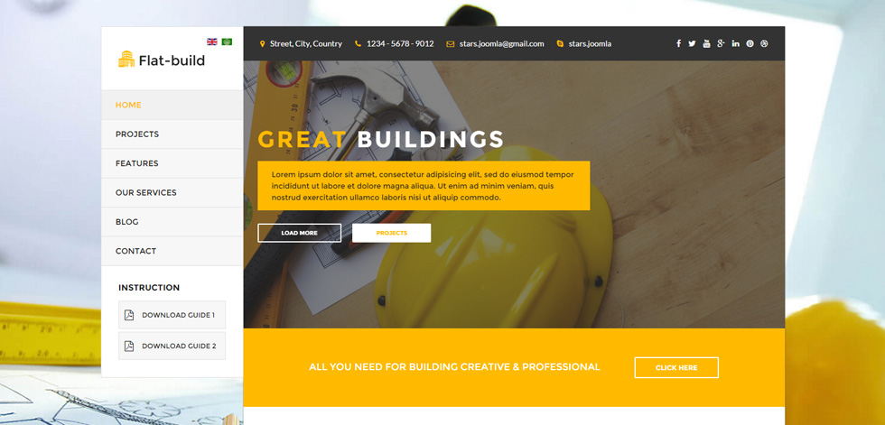 Home page