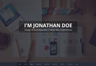 Flatoo – Premium Responsive vCard, Resume, Personal WordPress Theme
